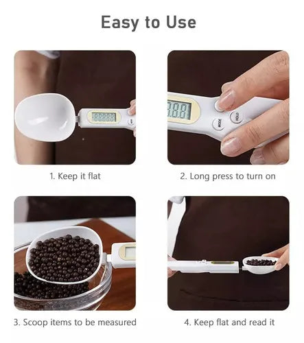 Cuchara Gramera Digital Medidora Pesa