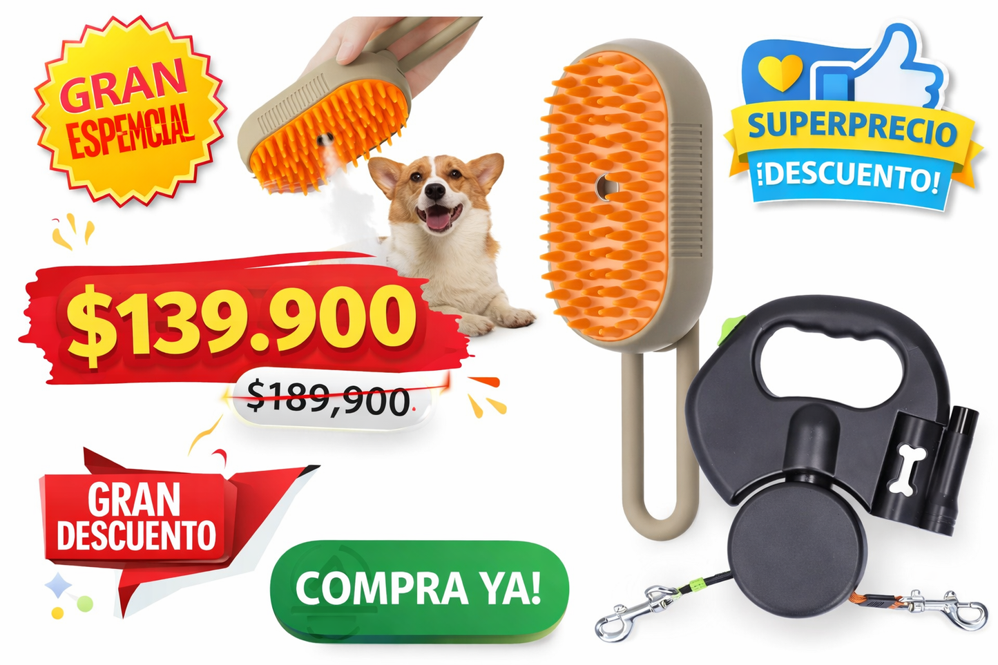✨ Kit Completo para Paseos Felices